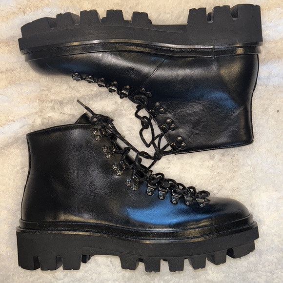 NWOB All Saints Issac Boot In Black size 44 (US 11) - Picture 4 of 8